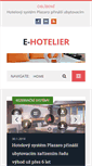 Mobile Screenshot of e-hotelier.cz